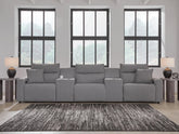J&M Furniture - Ashley Furniture - Modmax II 5-Piece Power Reclining Sectional with Consoles - 5-Piece Power Reclining Sectional with Consoles - 65906S14