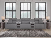 J&M Furniture - Ashley Furniture - Modmax II 5-Piece Power Reclining Sectional with Audio Consoles - 5-Piece Power Reclining Sectional with Audio Consoles - 65906S13