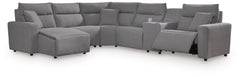 Modmax II 6-Piece Power Reclining Sectional with Chaise and Console