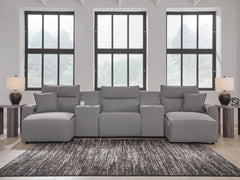 J&M Furniture - Ashley Furniture - Modmax II 5-Piece Power Reclining Sectional with Chaise and Consoles - 5-Piece Power Reclining Sectional with Chaise and Consoles - 65906S16