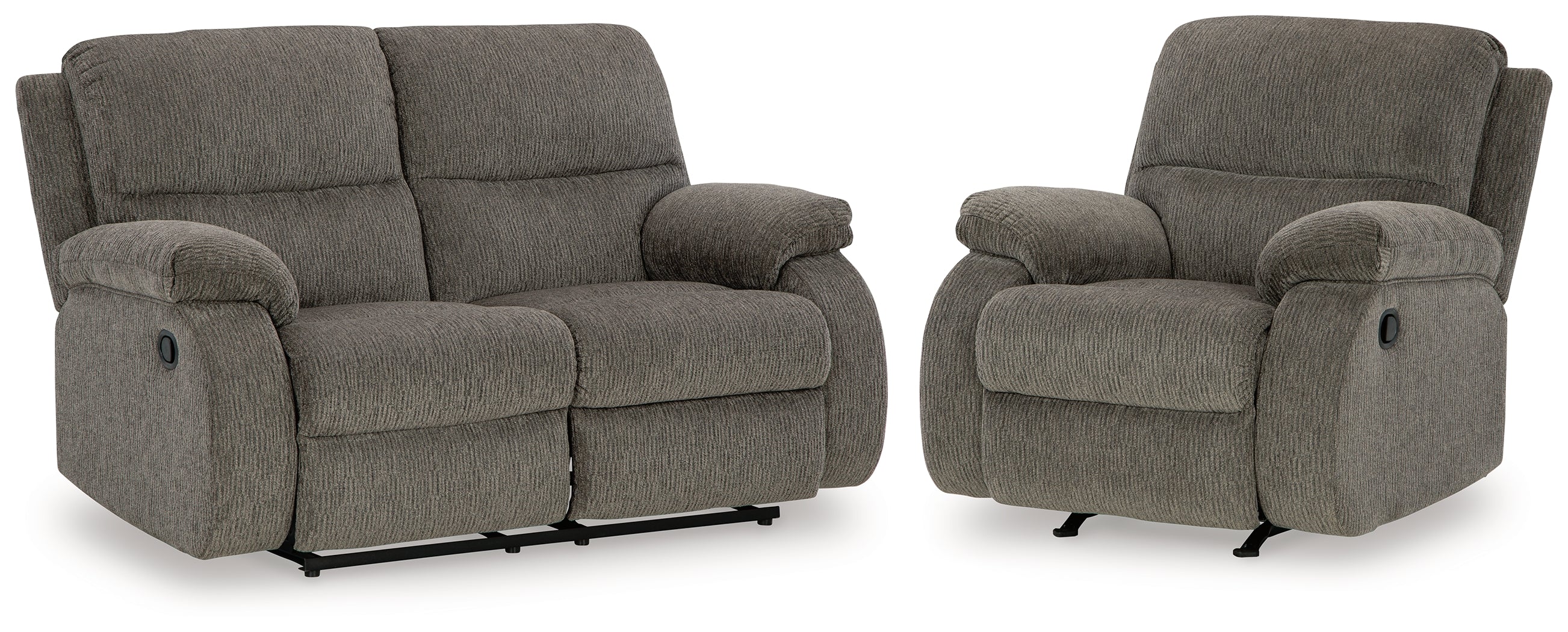 J&M Furniture - Ashley Furniture - Scranto Reclining Loveseat and Recliner - Reclining Loveseat and Recliner - 66502U2