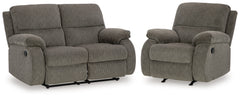 J&M Furniture - Ashley Furniture - Scranto Reclining Loveseat and Recliner - Reclining Loveseat and Recliner - 66502U2