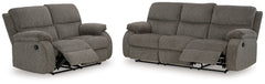 Scranto Reclining Sofa and Loveseat
