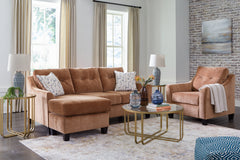 J&M Furniture - Ashley Furniture - Amity Bay Sofa Chaise and Chair - Sofa Chaise and Chair / Clay - 67204U3
