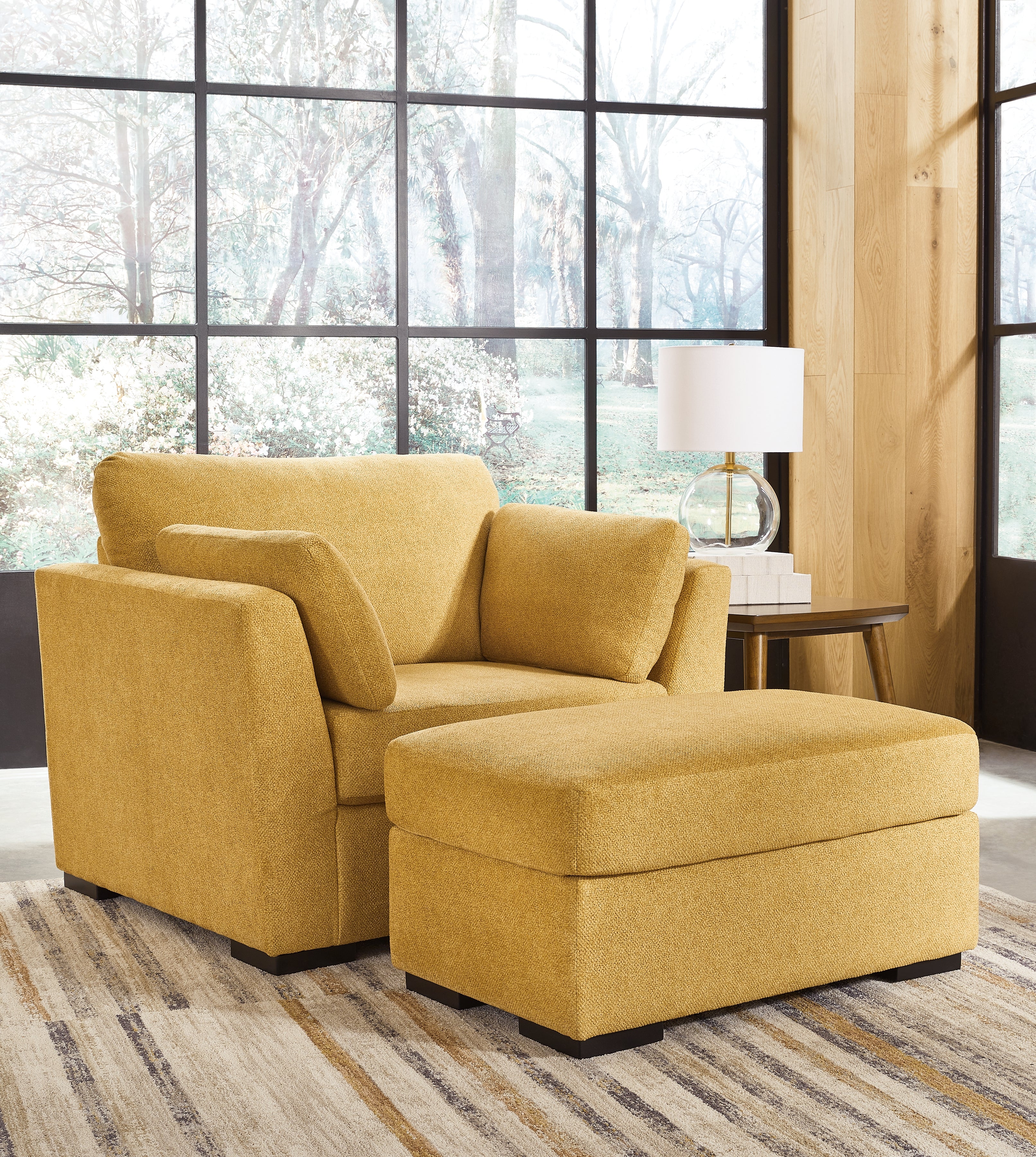J&M Furniture - Ashley Furniture - Keerwick Oversized Chair and Ottoman - Oversized Chair and Ottoman - 67506U2