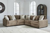 J&M Furniture - Ashley Furniture - Camellia-Court 5-Piece Sectional - RAF 5-Piece Sectional - 68207S17