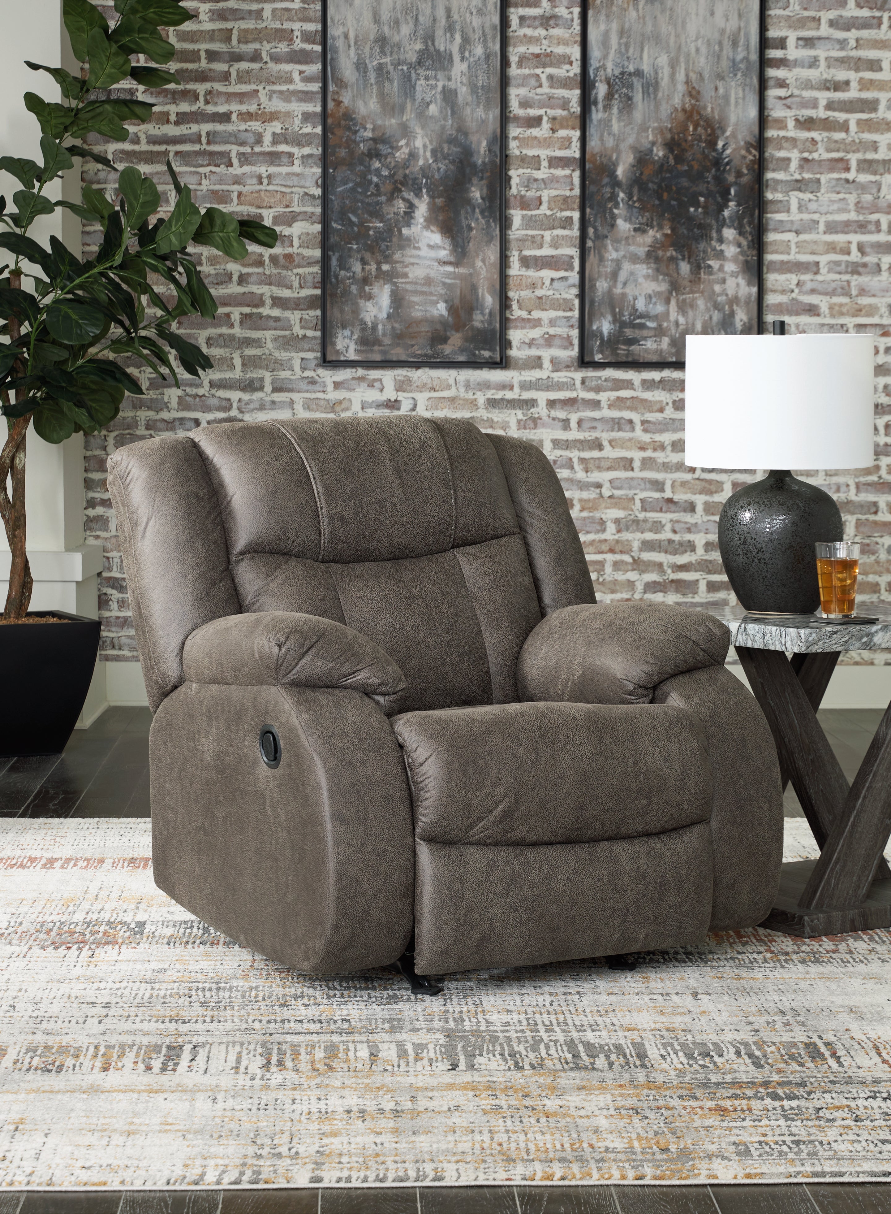 J&M Furniture - Ashley Furniture - First Base Recliner - Rocker Recliner - 6880425