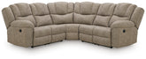 J&M Furniture - Ashley Furniture - Pearce-Pike 3-Piece Reclining Sectional - 3-Piece Reclining Sectional - PC69205S4