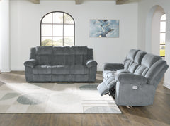 J&M Furniture - Ashley Furniture - Tip-Off Power Reclining Sofa and Loveseat - Power Reclining Sofa and Loveseat - 69304U1