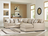 J&M Furniture - Ashley Furniture - Laurelgrove 4-Piece Sectional with Chaise - RAF 4-Piece Sectional with Chaise - 75105S2