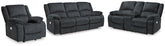 J&M Furniture - Ashley Furniture - Draycoll Power Reclining Sofa, Loveseat and Recliner - Power Reclining Sofa, Loveseat and Recliner - 76504U5