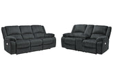 J&M Furniture - Ashley Furniture - Draycoll Power Reclining Sofa and Loveseat - Power Reclining Sofa and Loveseat - 76504U2