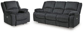 J&M Furniture - Ashley Furniture - Draycoll Power Reclining Sofa and Power Recliner - Power Reclining Sofa and Power Recliner - 76504U11