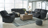 J&M Furniture - Ashley Furniture - Draycoll Reclining Sofa, Loveseat and Recliner - Reclining Sofa, Loveseat and Recliner - 76504U4