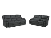 J&M Furniture - Ashley Furniture - Draycoll Reclining Sofa and Loveseat - Reclining Sofa and Loveseat - 76504U1