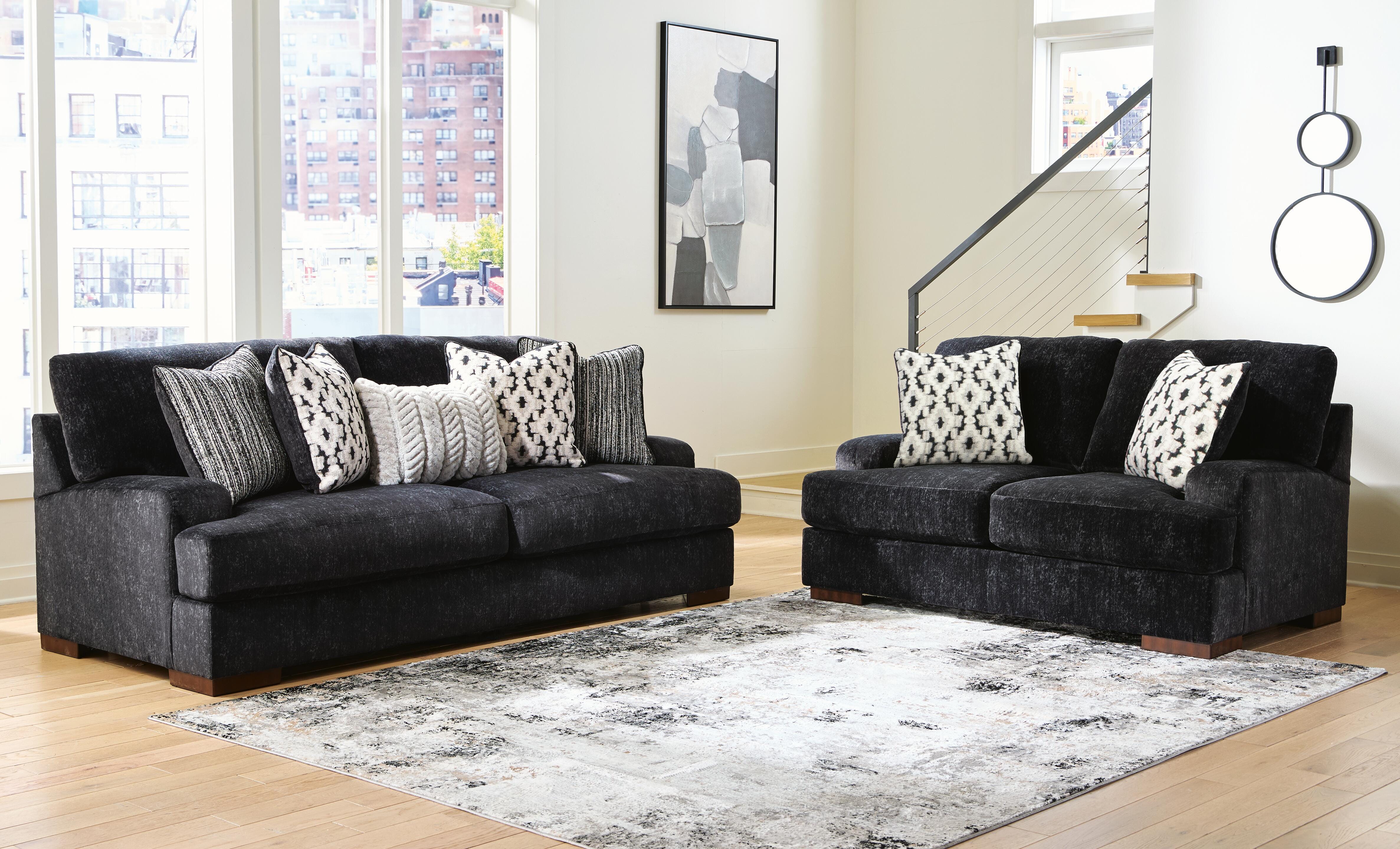 J&M Furniture - Ashley Furniture - Whitmore Manor Sofa and Loveseat - Sofa and Loveseat - 80404U1
