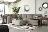 J&M Furniture - Ashley Furniture - Ballinasloe 3-Piece Sectional and Ottoman - 3-Piece Sectional and Ottoman - 80702U2