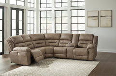 J&M Furniture - Ashley Furniture - Ravenel 3-Piece Power Reclining Sectional - 3-Piece Power Reclining Sectional - 83106S2