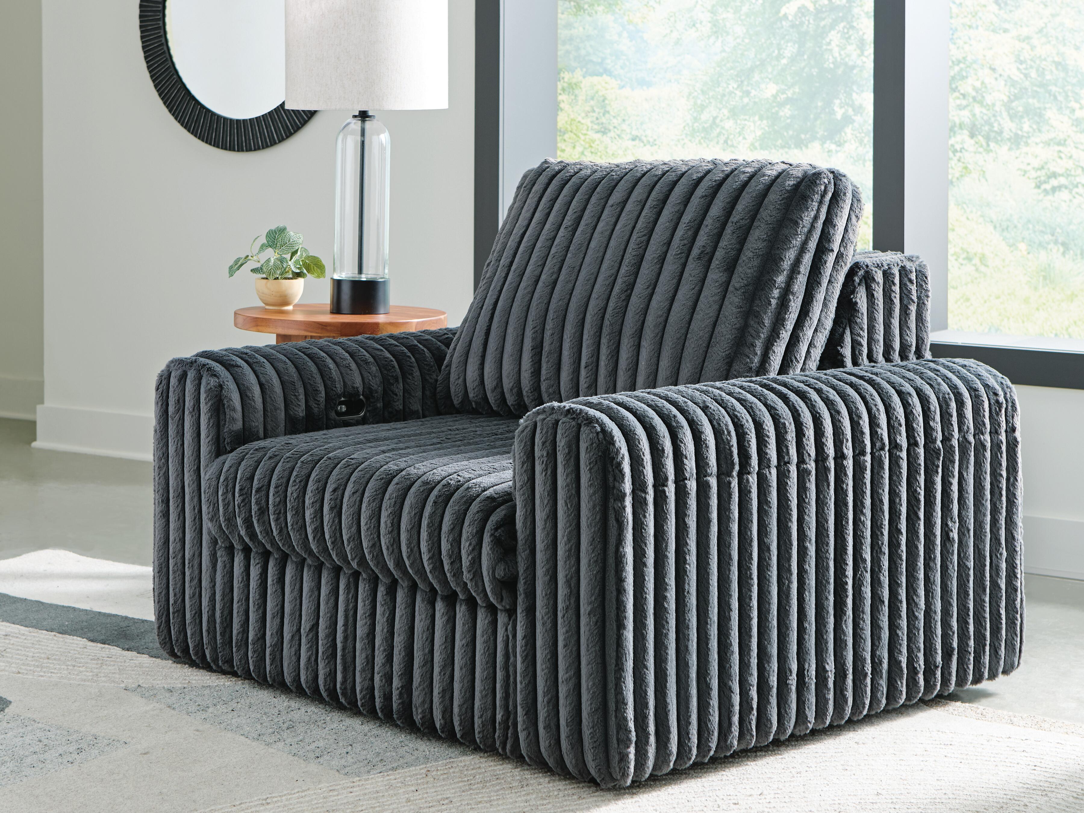 J&M Furniture - Ashley Furniture - HamlinBay Power Gliding Chaise - Power Gliding Chaise - PC8680515P
