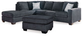 J&M Furniture - Ashley Furniture - Altari 2-Piece Sectional with Chaise and Ottoman - 2-Piece Sectional with Chaise and Ottoman - 87213U11