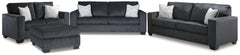 J&M Furniture - Ashley Furniture - Altari Sofa Sleeper, Sofa, Loveseat, and Ottoman - Sofa Sleeper, Sofa, Loveseat, and Ottoman - 87213U5