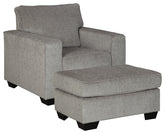 J&M Furniture - Ashley Furniture - Altari Chair and Ottoman - Chair and Ottoman - 87214U4