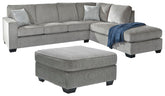 J&M Furniture - Ashley Furniture - Altari 2-Piece Sectional with Chaise and Oversized Ottoman - 2-Piece Sectional with Chaise and Oversized Ottoman - 87214U11