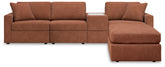 J&M Furniture - Ashley Furniture - Modmax 4-Piece Sectional and Ottoman - 4-Piece Sectional and Ottoman - 92102U12