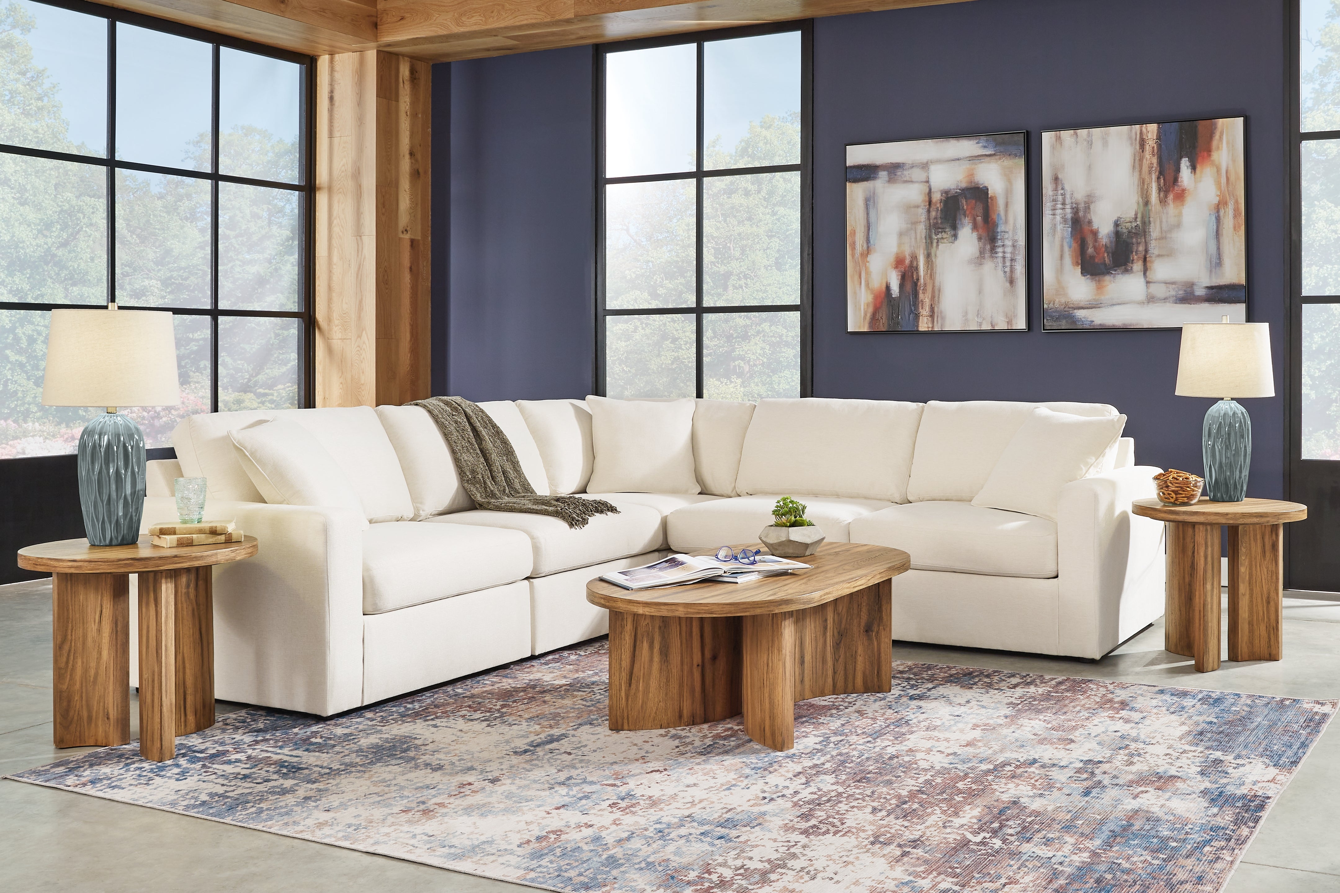 J&M Furniture - Ashley Furniture - Modmax 5-Piece Sectional - RAF 5-Piece Sectional - 92103S6