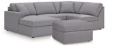 J&M Furniture - Ashley Furniture - Modmax 4-Piece Sectional and Oversized Accent Ottoman - 4-Piece Sectional and Oversized Accent Ottoman - 92104U27