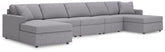 J&M Furniture - Ashley Furniture - Modmax 5-Piece Double Chaise Sectional - RAF 5-Piece Double Chaise Sectional - 92104S125