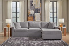 Modmax 3-Piece Sectional Sofa Storage Chaise