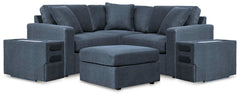 J&M Furniture - Ashley Furniture - Modmax 5-Piece Sectional with Audio Console and Ottoman - 5-Piece Sectional with Audio Console and Ottoman - 92121U24