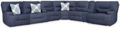 J&M Furniture - Ashley Furniture - Acklen Place 7-Piece Power Reclining Sectional - 7-Piece Power Reclining Sectional - 93607S8