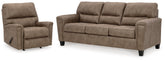 J&M Furniture - Ashley Furniture - Navi Sofa and Recliner - Sofa and Recliner - 94004U3
