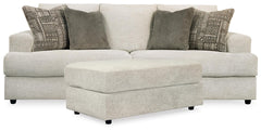 J&M Furniture - Ashley Furniture - Soletren Sofa and Ottoman - Sofa and Ottoman - 95104U12