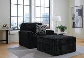 J&M Furniture - Ashley Furniture - Midnight-Madness Oversized Chair and Ottoman - Oversized Chair and Ottoman - 98103U15