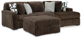 J&M Furniture - Ashley Furniture - Midnight-Madness 2-Piece Sectional and Ottoman - 2-Piece Sectional and Ottoman - 98104U7