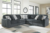 J&M Furniture - Ashley Furniture - Midnight-Madness 5-Piece Sectional - RAF 5-Piece Sectional - 98105S27
