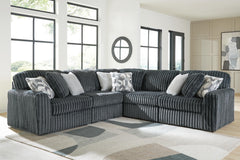 J&M Furniture - Ashley Furniture - Midnight-Madness 5-Piece Sectional - RAF 5-Piece Sectional - 98105S27