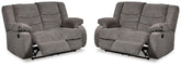 J&M Furniture - Ashley Furniture - Tulen Set of 2 Reclining Loveseats - Set of 2 Reclining Loveseats - 98606U5