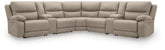 J&M Furniture - Ashley Furniture - Narwhal Place 7-Piece Reclining Sectional with Storage Consoles - 7-Piece Reclining Sectional with Storage Consoles - PC99201S34