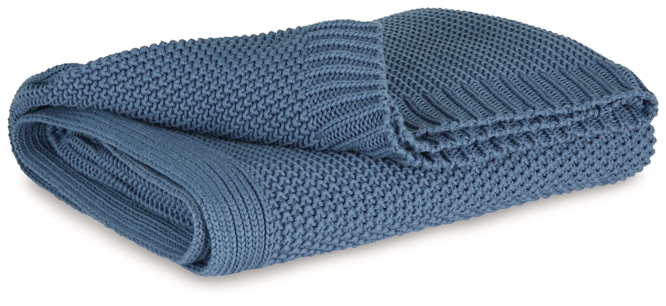 J&M Furniture - Ashley Furniture - Gayelery Throw (Set of 3) - Throw (3/CS) / Blue - A1001087