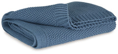 J&M Furniture - Ashley Furniture - Gayelery Throw (Set of 3) - Throw (3/CS) / Blue - A1001087