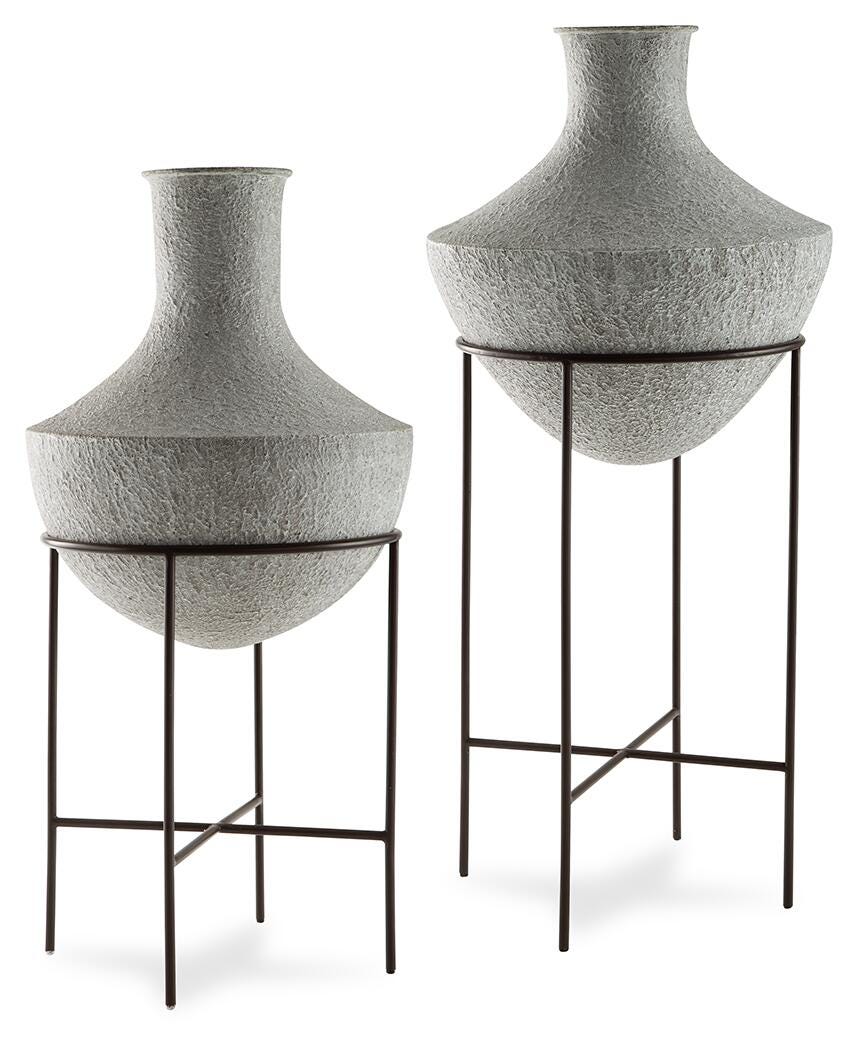 J&M Furniture - Ashley Furniture - Estonbank Vase Set - Vase Set - A2000748A1