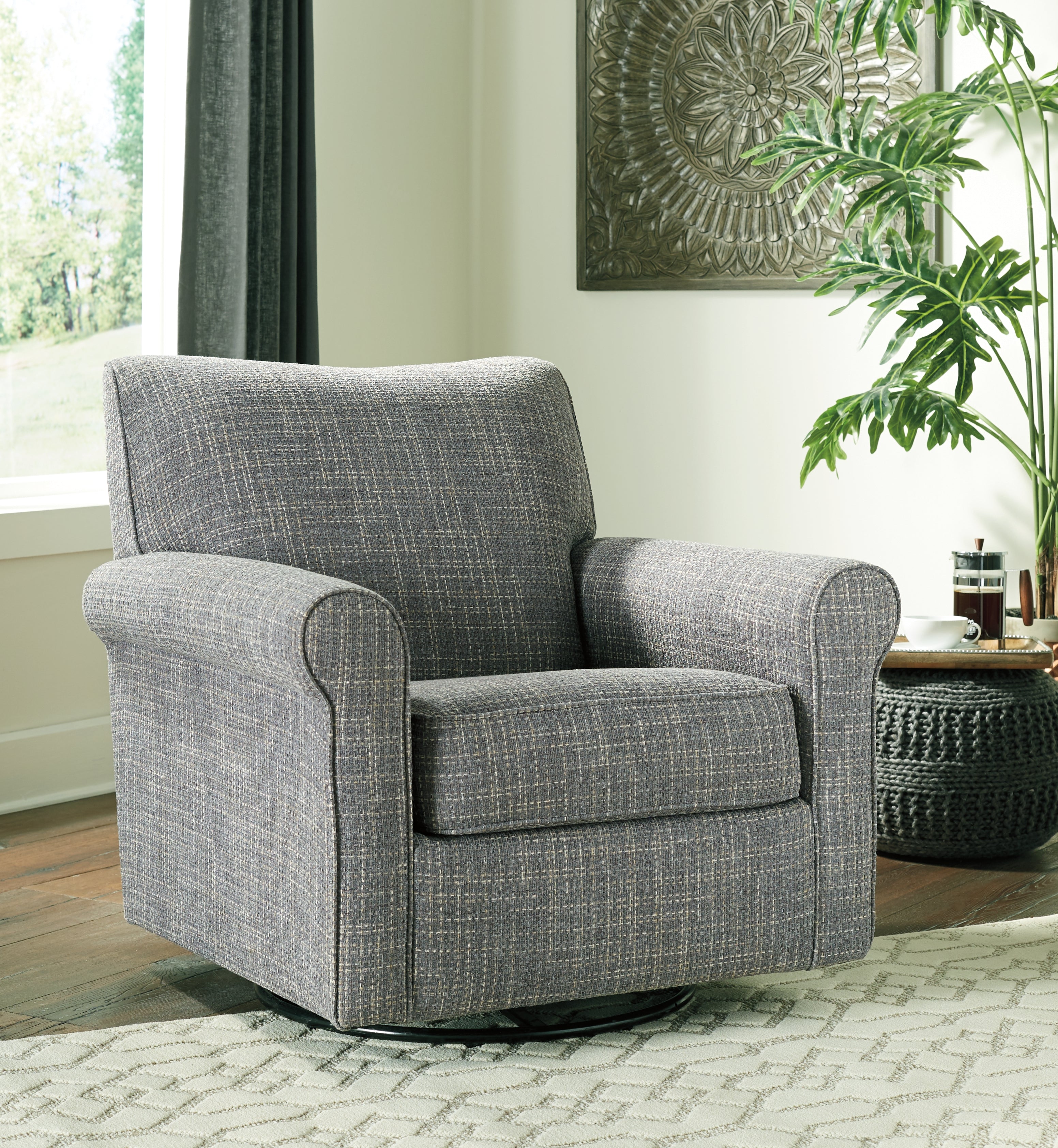 J&M Furniture - Ashley Furniture - Renley Accent Chair - Swivel Glider Accent Chair - A3000002