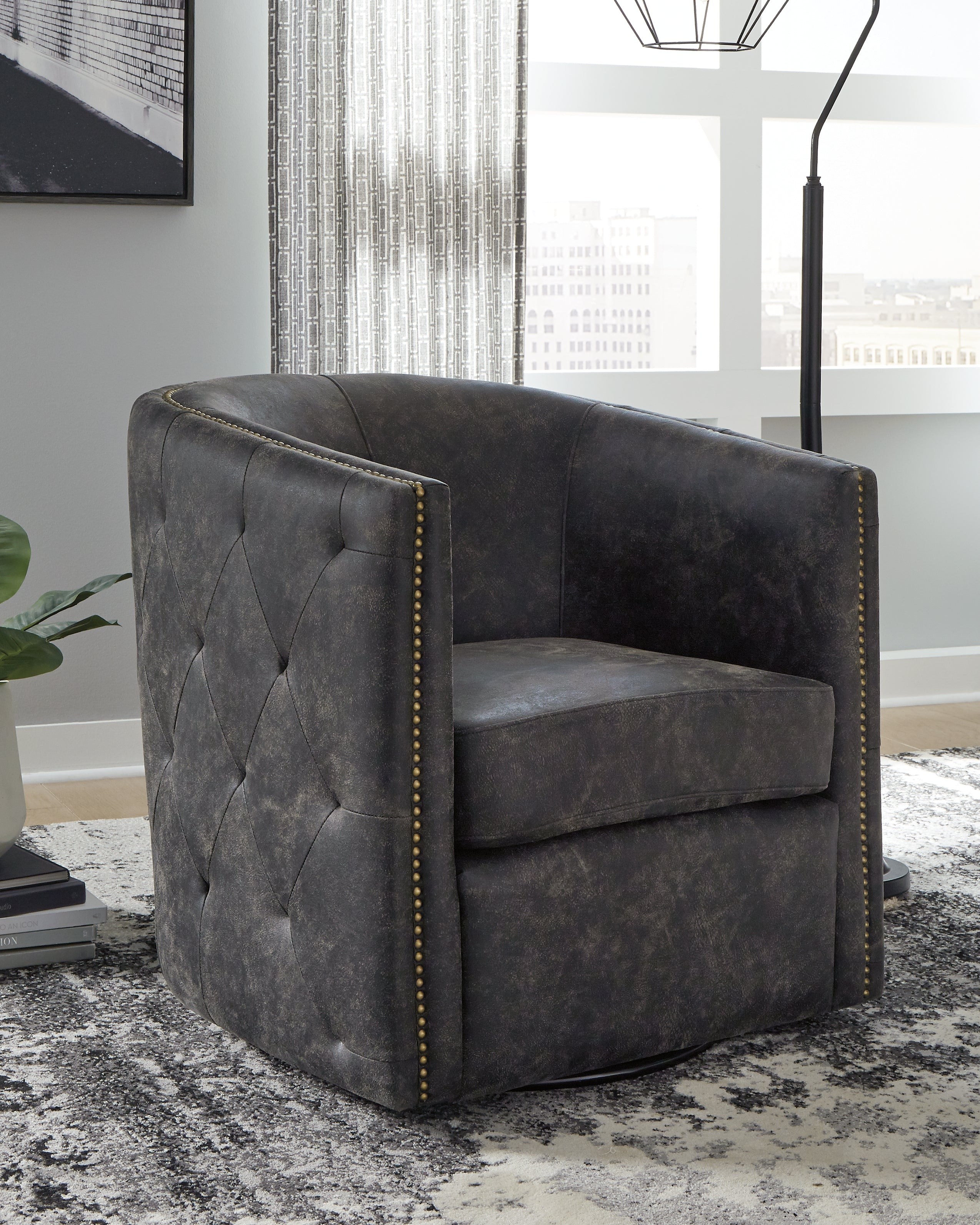 J&M Furniture - Ashley Furniture - Brentlow Swivel Accent Chair - Swivel Accent Chair - A3000202