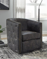J&M Furniture - Ashley Furniture - Brentlow Swivel Accent Chair - Swivel Accent Chair - A3000202