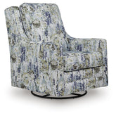 J&M Furniture - Ashley Furniture - Dustinford Swivel Glider Accent Chair - Swivel Glider Accent Chair / Multi - A3000732