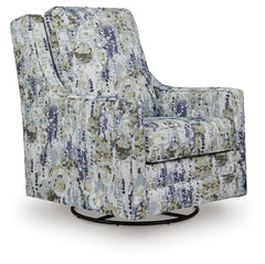 J&M Furniture - Ashley Furniture - Dustinford Swivel Glider Accent Chair - Swivel Glider Accent Chair / Multi - A3000732